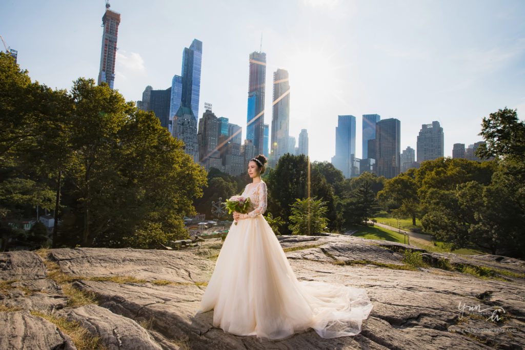 纽约中央公园婚纱照New York Pre-wedding-Yun Li Photography