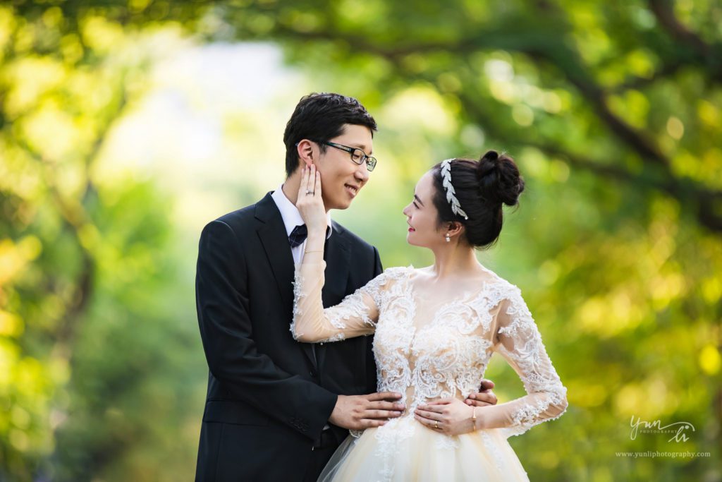 纽约中央公园婚纱照New York Pre-wedding-Yun Li Photography