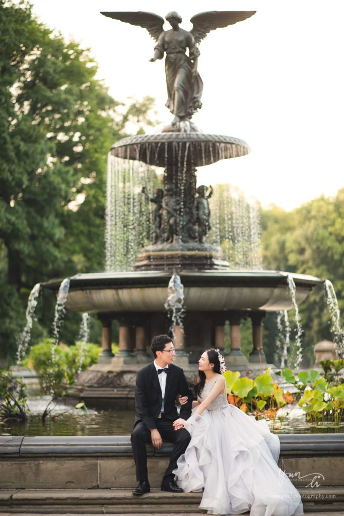 纽约中央公园婚纱照New York Pre-wedding-Yun Li Photography