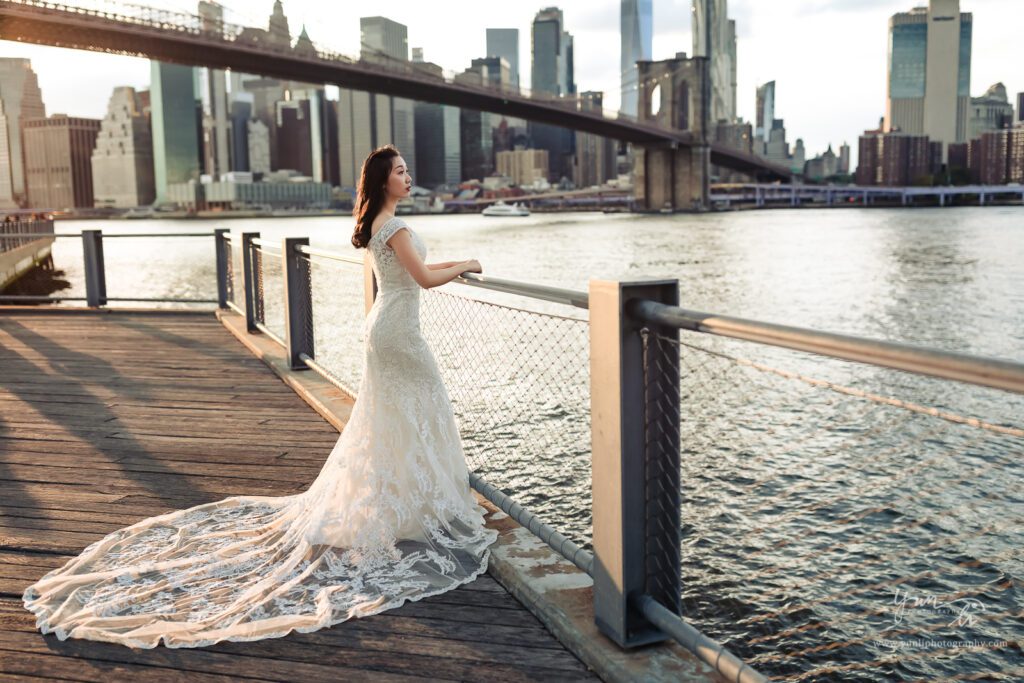 纽约布鲁克林Dumbo婚纱照-Yun Li Photography