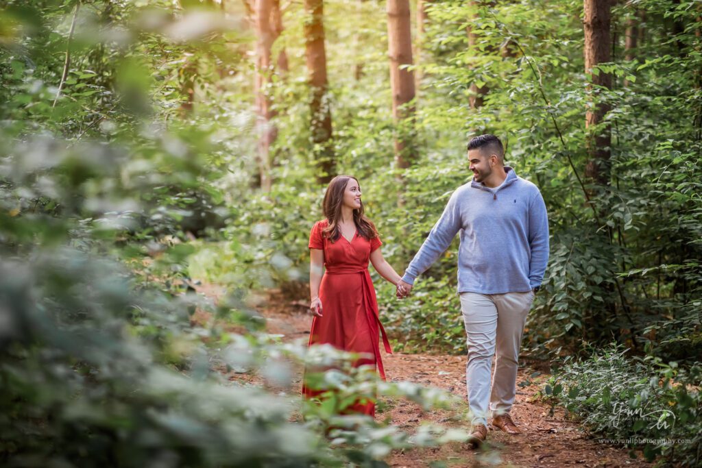 Engagement Session at Prosser Pines Nature Preserve