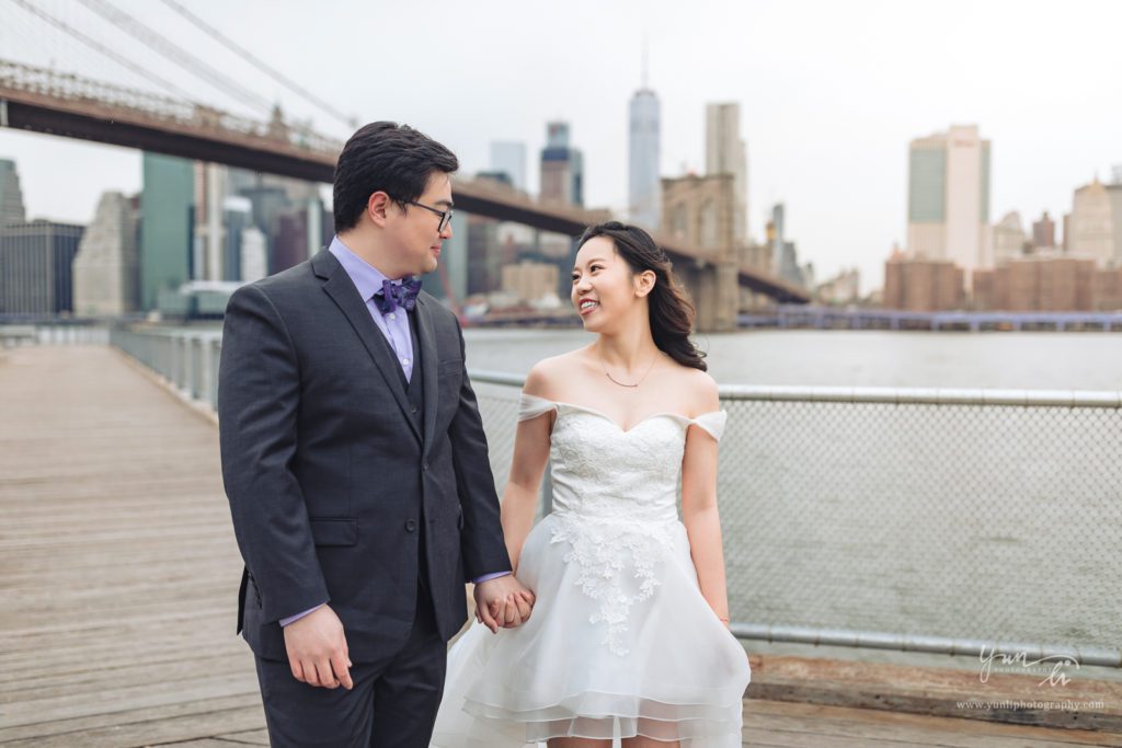 纽约Dumbo婚纱照Pre-wedding-Yun Li Photography