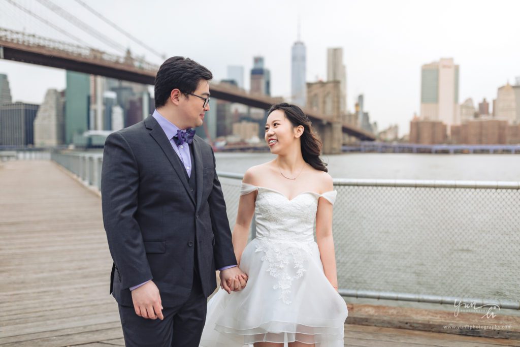 纽约Dumbo婚纱照Pre-wedding-Yun Li Photography