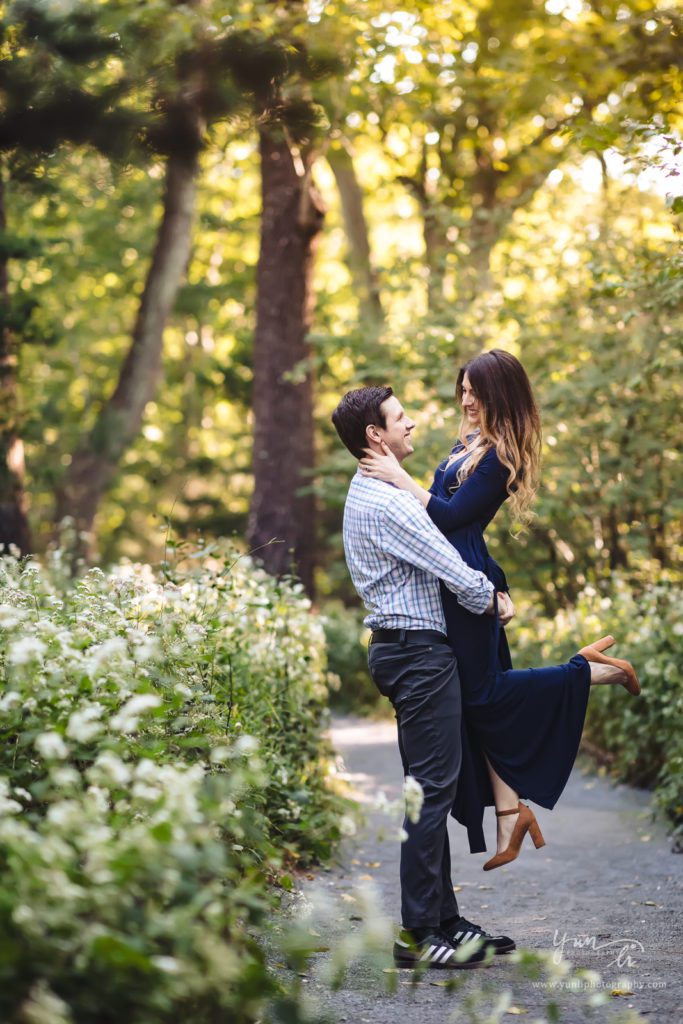 Long Island Wedding Photographer Engagement Session at Avalon Park And Preserve-Yun Li Photography