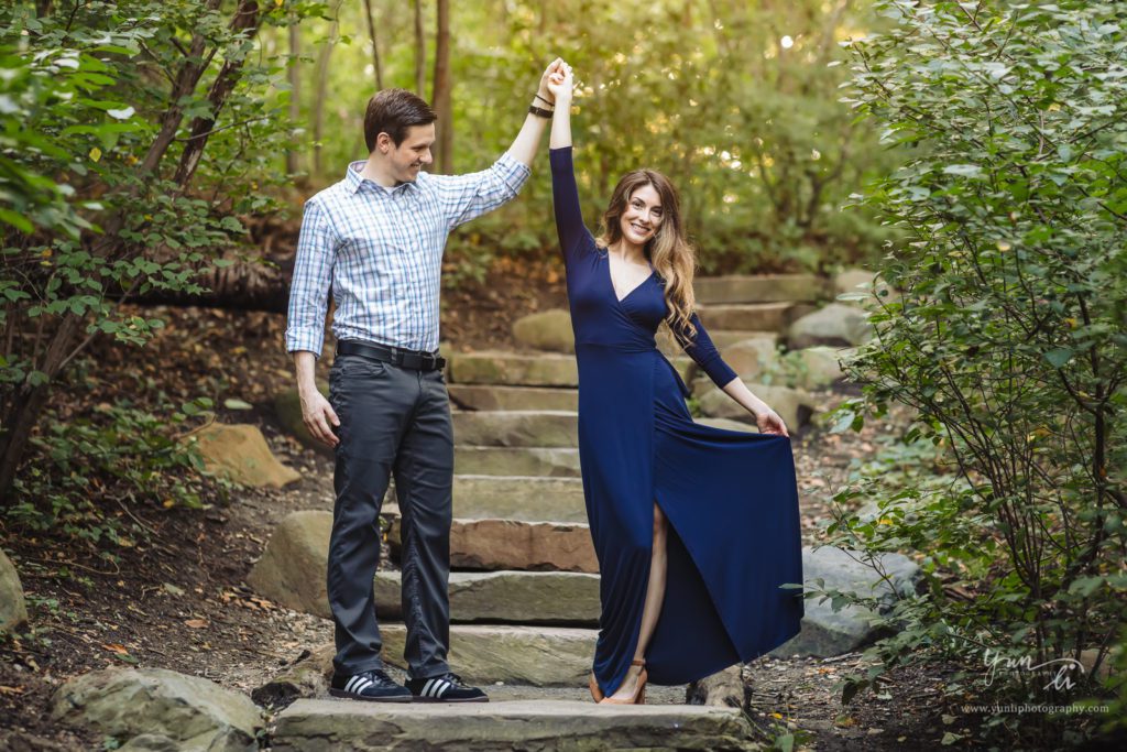 Long Island Wedding Photographer Engagement Session at Avalon Park And Preserve-Yun Li Photography
