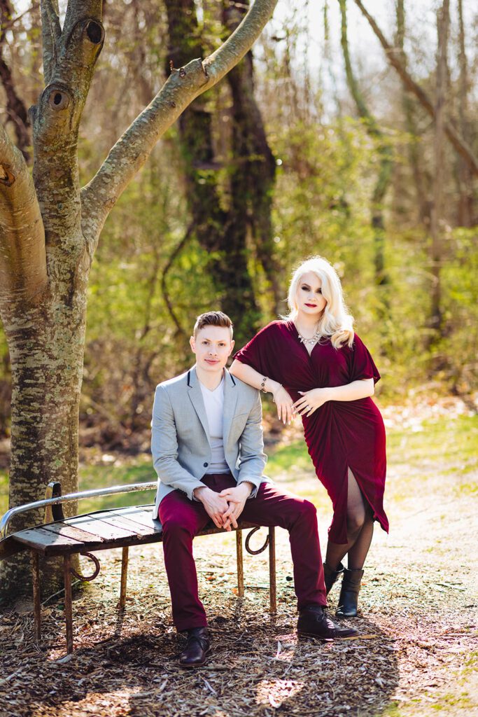Engagement Pictures at Peconic River Herb Farm-Long Island Wedding Photographer