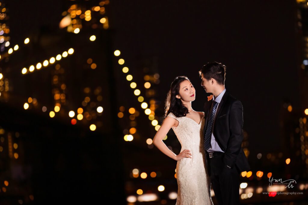 纽约布鲁克林Dumbo婚纱照-Yun Li Photography