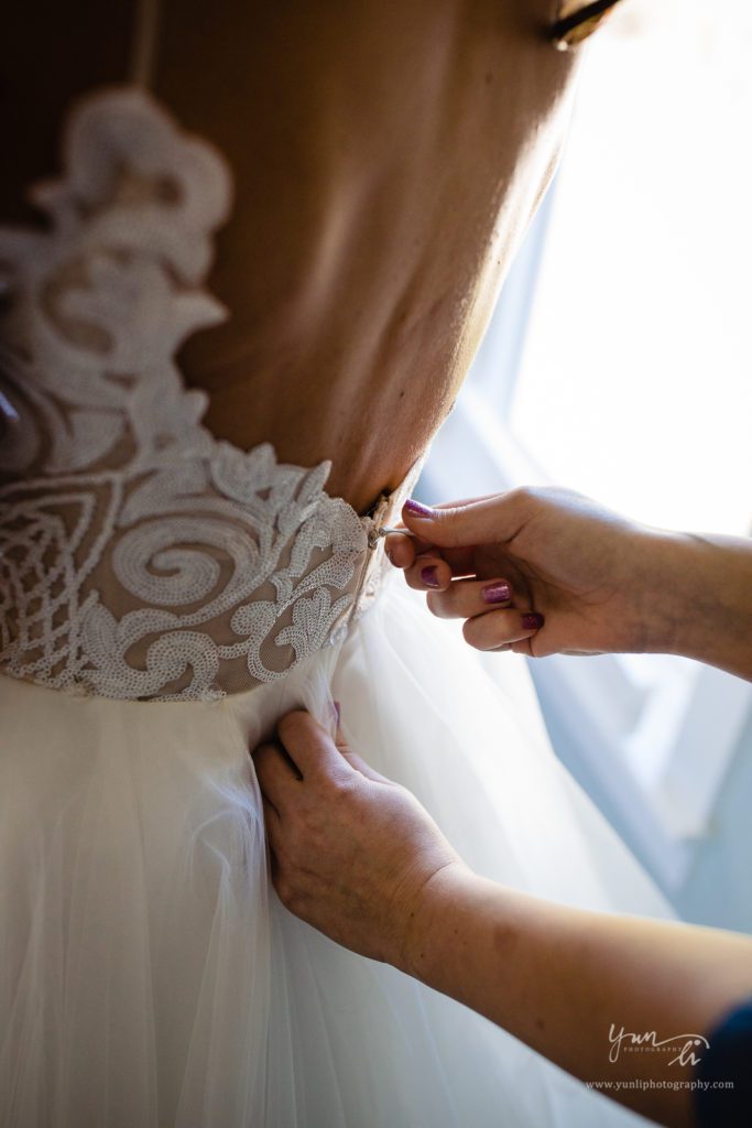 Bride getting ready-Long Island Wedding Photographer-Yun Li Photography