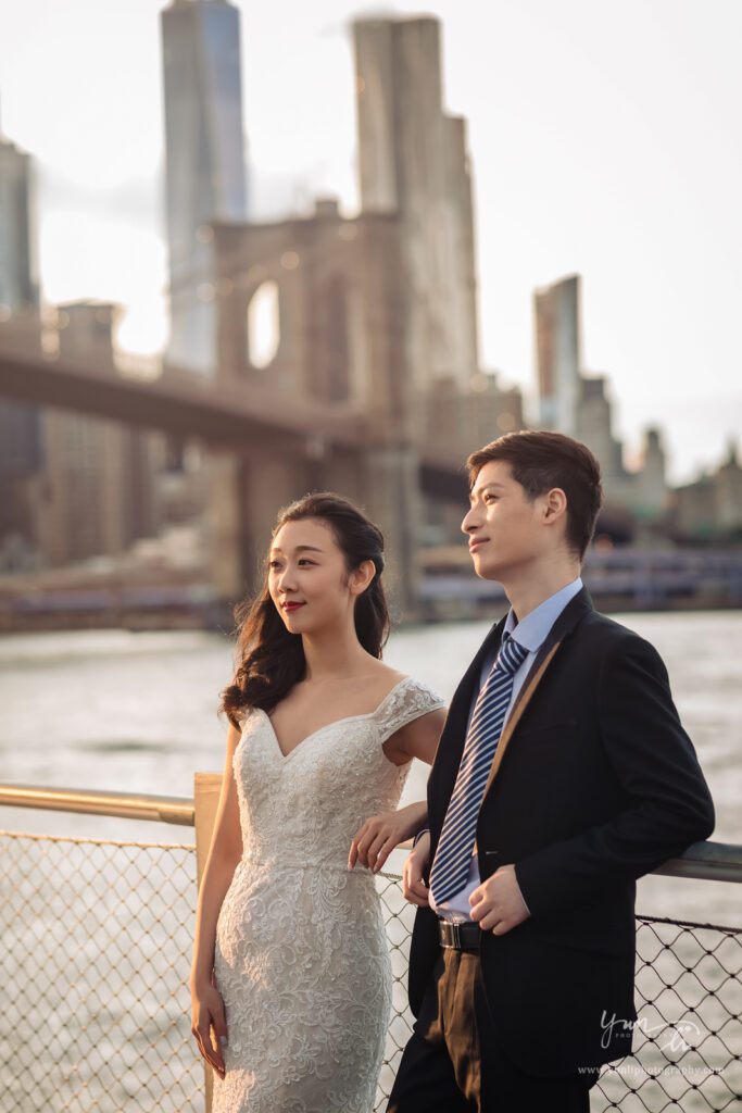 纽约布鲁克林Dumbo婚纱照-Yun Li Photography