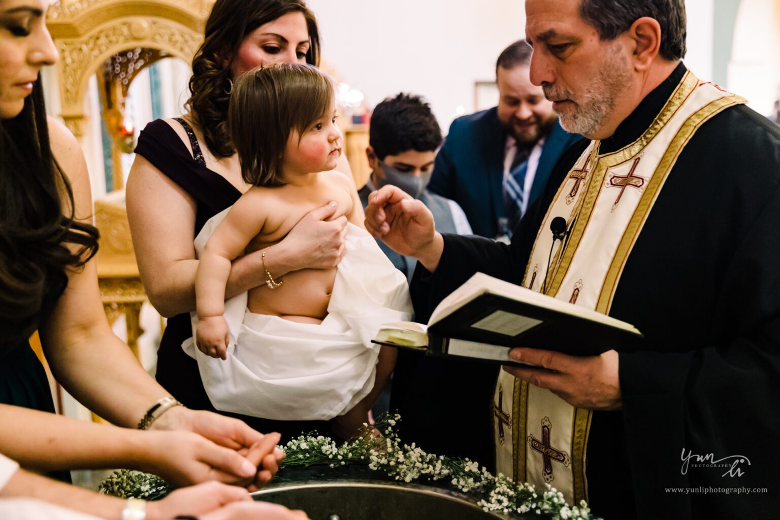 Photography of Baptism Ceremony in Long Island