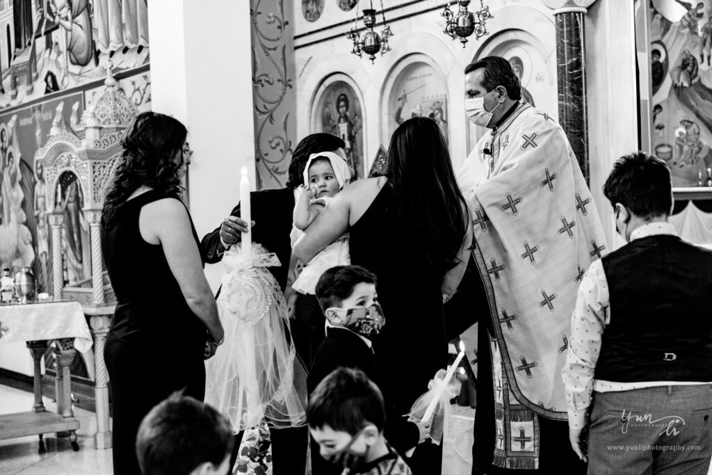 Long Island Baptism Photography St. John's Greek Orthodox Church