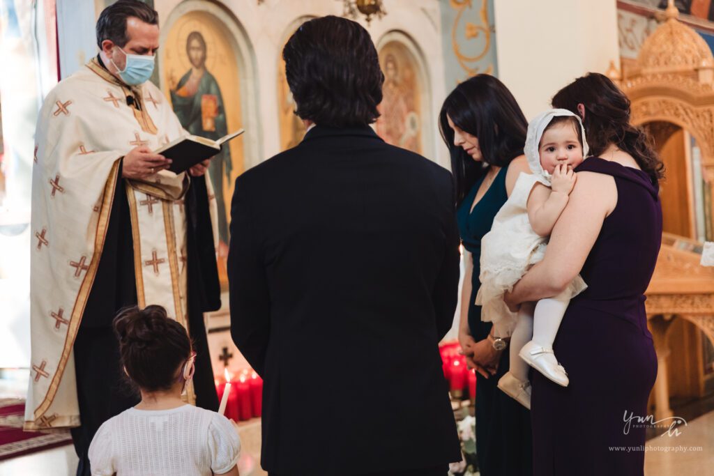 Long Island Baptism Photography St. John's Greek Orthodox Church