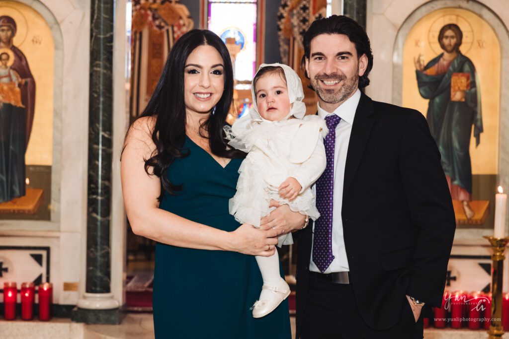 Long Island Baptism Photography St. John's Greek Orthodox Church
