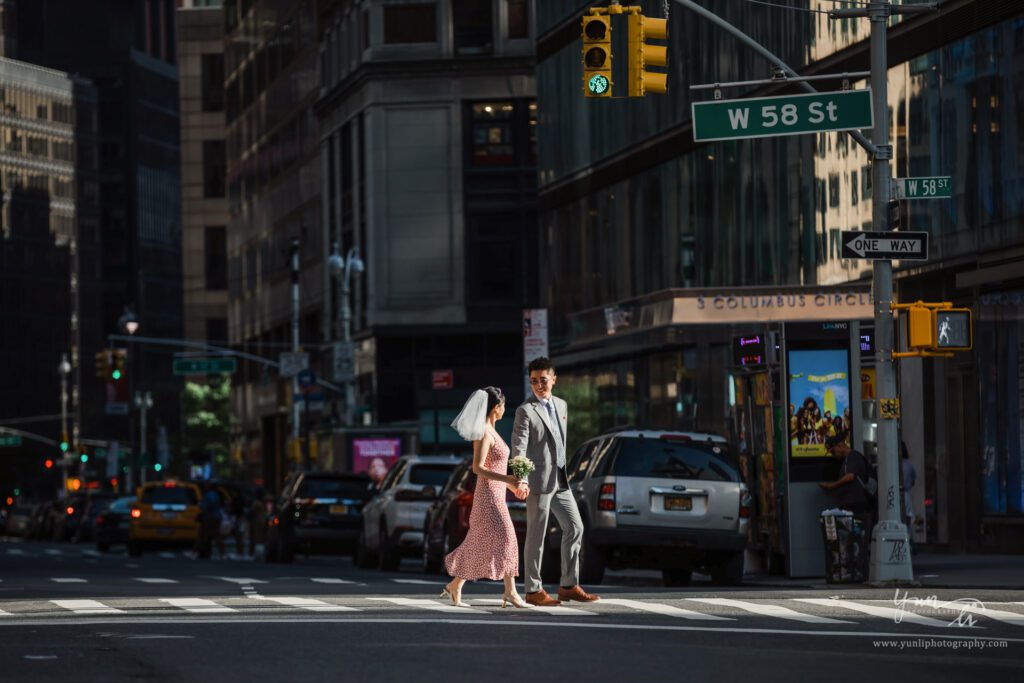 Engagement Pictures in Manhattan 纽约轻婚纱/纽约情侣照-Long Island Wedding Photographer