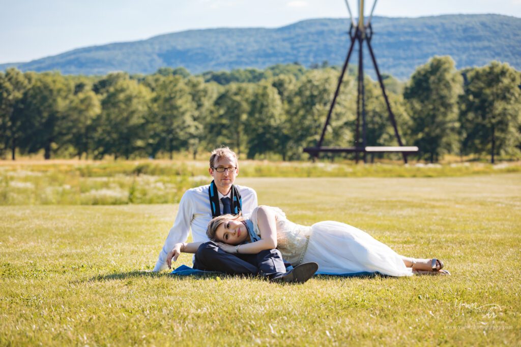 Wedding Portrait at Storm King Art Center-Long Island Wedding Photographer-Yun Li Photography