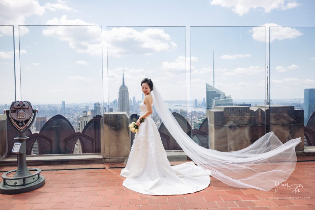 Pre-wedding at Top of the Rock-Long Island Wedding Photographer 纽约洛克菲勒中心婚纱照