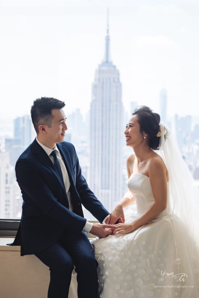 Pre-wedding at Top of the Rock-Long Island Wedding Photographer 纽约洛克菲勒中心婚纱照