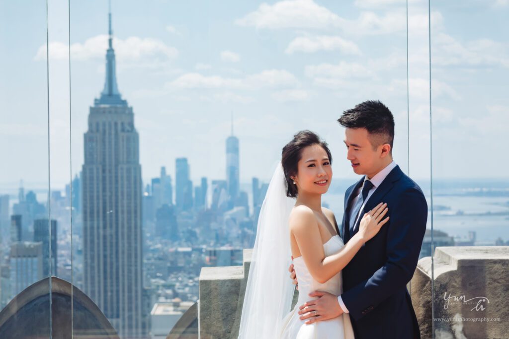 Pre-wedding at Top of the Rock-Long Island Wedding Photographer 纽约洛克菲勒中心婚纱照