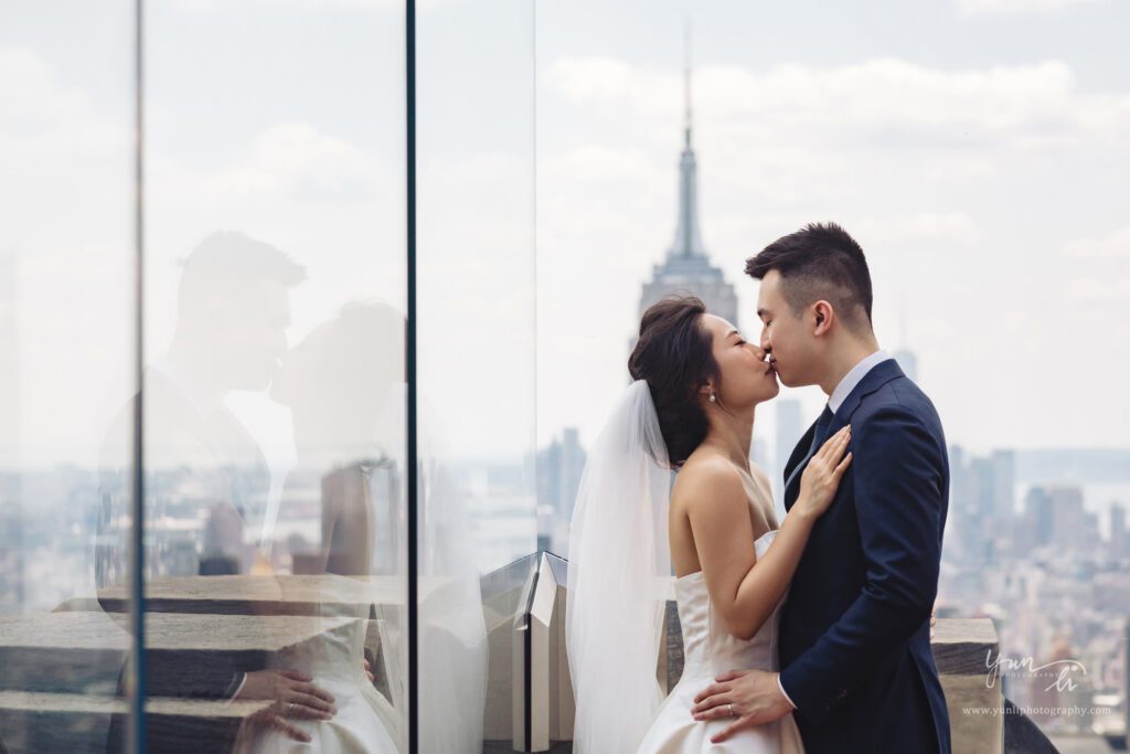 Pre-wedding at Top of the Rock-Long Island Wedding Photographer 纽约洛克菲勒中心婚纱照