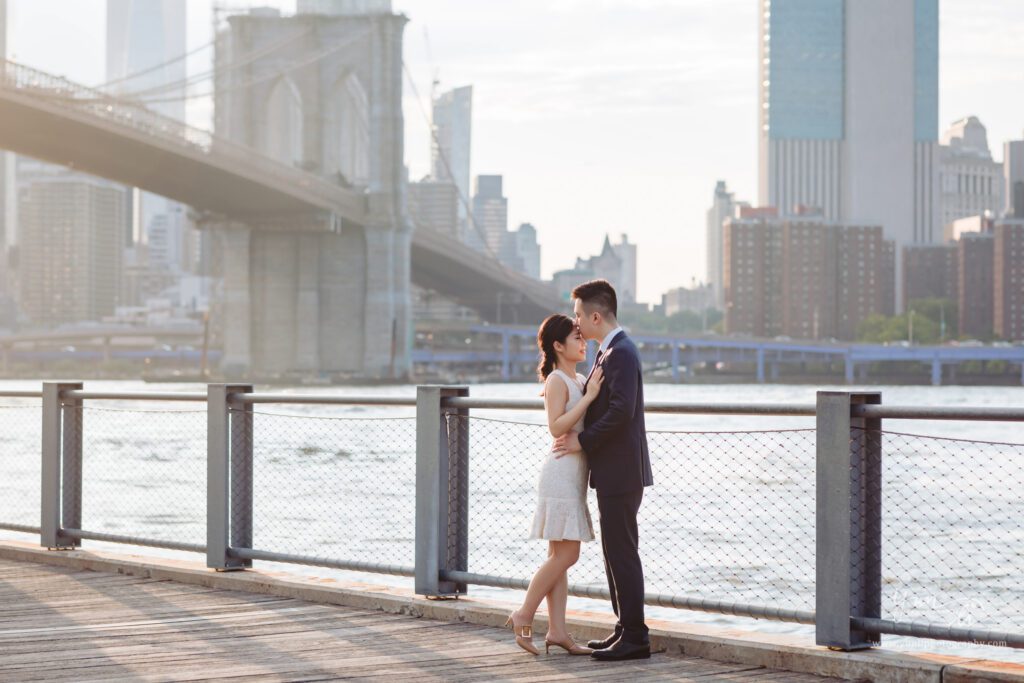 纽约Dumbo婚纱照 Long Island Wedding Photographer-Engagement Picture in Dumbo Brooklyn - Yun Li Photography