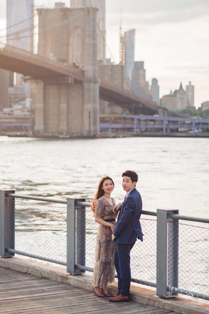 纽约Dumbo婚纱照 Long Island Wedding Photographer-Engagement Picture in Dumbo Brooklyn - Yun Li Photography