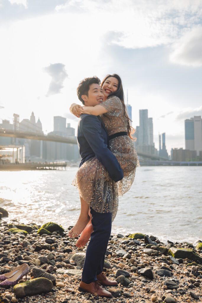 纽约Dumbo婚纱照 Long Island Wedding Photographer-Engagement Picture in Dumbo Brooklyn - Yun Li Photography