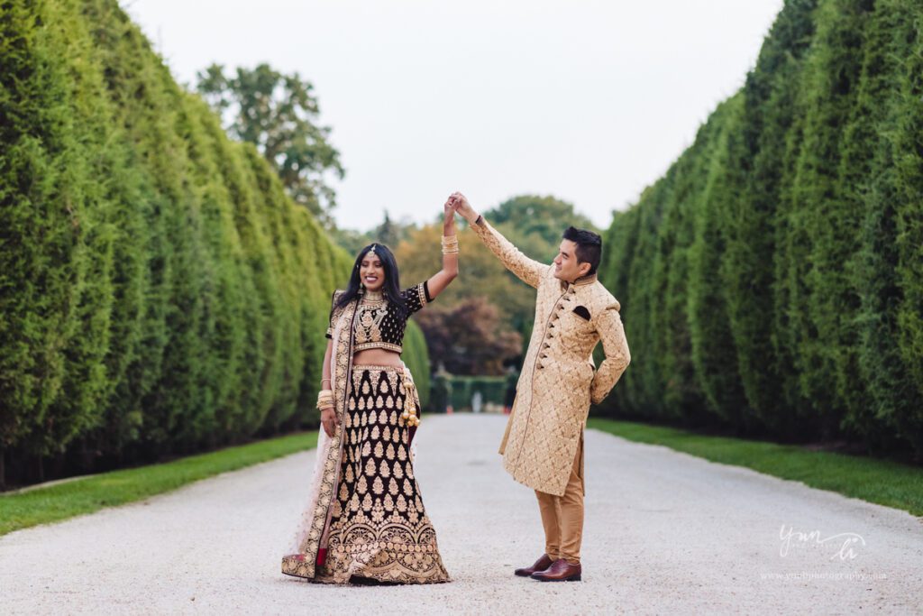 Engagement Picture at Oheka Castle - Long Island Wedding Photographer