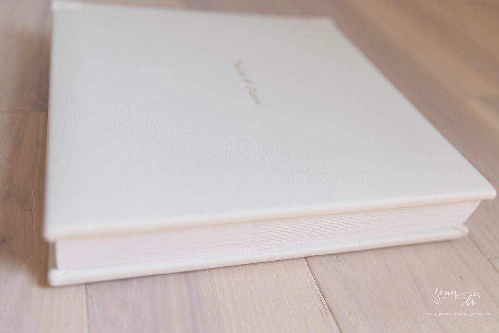 10x10 leather cover album-Yun Li Photography