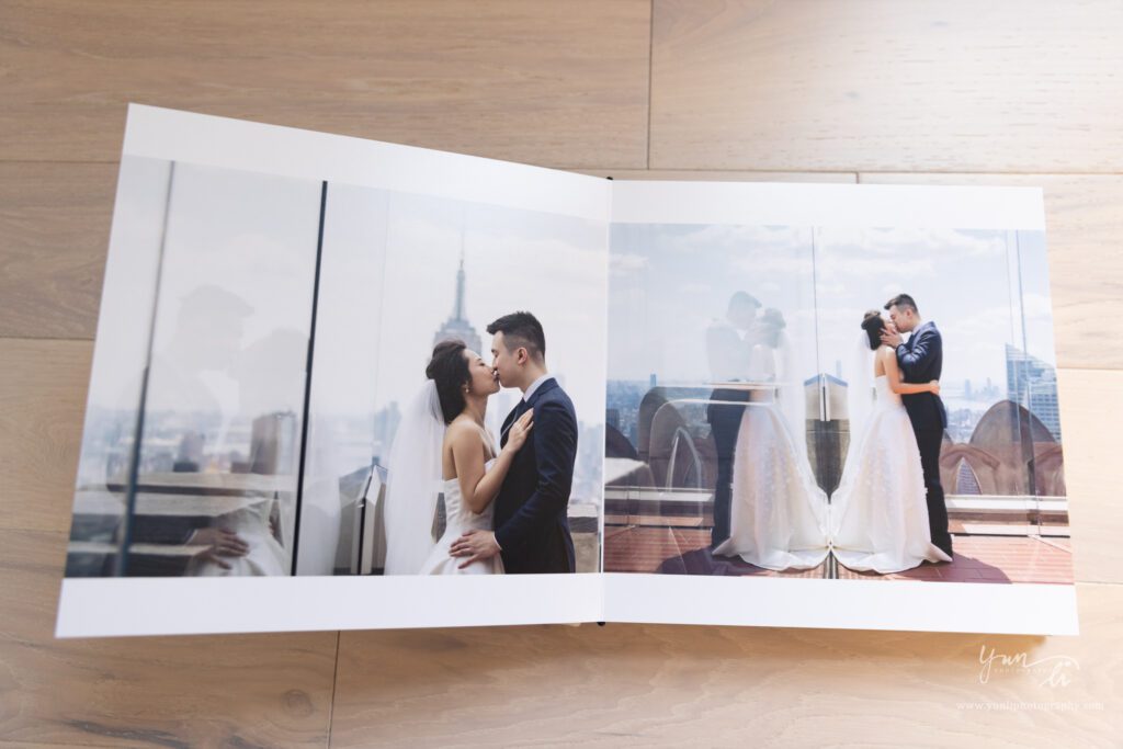 10x10 leather cover album-Yun Li Photography