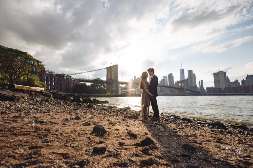 纽约Dumbo婚纱照 Long Island Wedding Photographer-Engagement Picture in Dumbo Brooklyn - Yun Li Photography