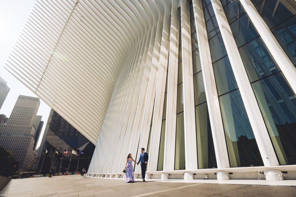 World Trade Center Oculus Station Engagement Session - New York Wedding Photographer