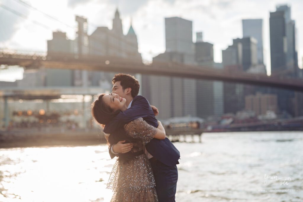 纽约Dumbo婚纱照 Long Island Wedding Photographer-Engagement Picture in Dumbo Brooklyn - Yun Li Photography