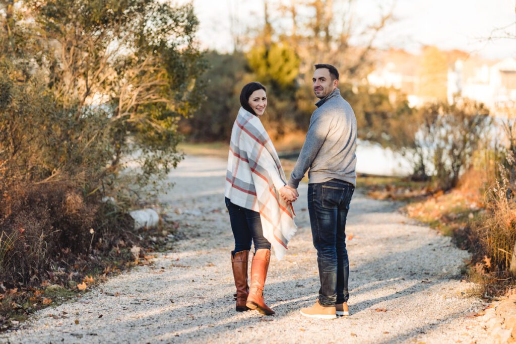Engagement Pictures at Bayard Cutting Arboretum-Long Island Wedding Photographer-Yun Li Photography