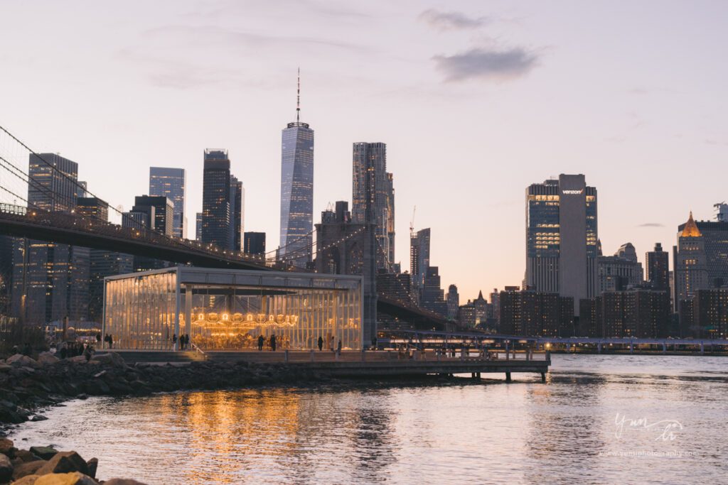 Surprise Marriage Proposal at Dumbo Brooklyn New York - Long Island Wedding Photographer