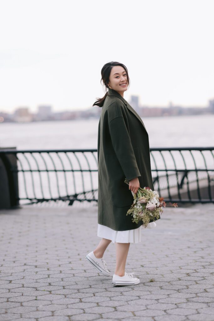 Engagement Picture at Battery Park Manhattan New York