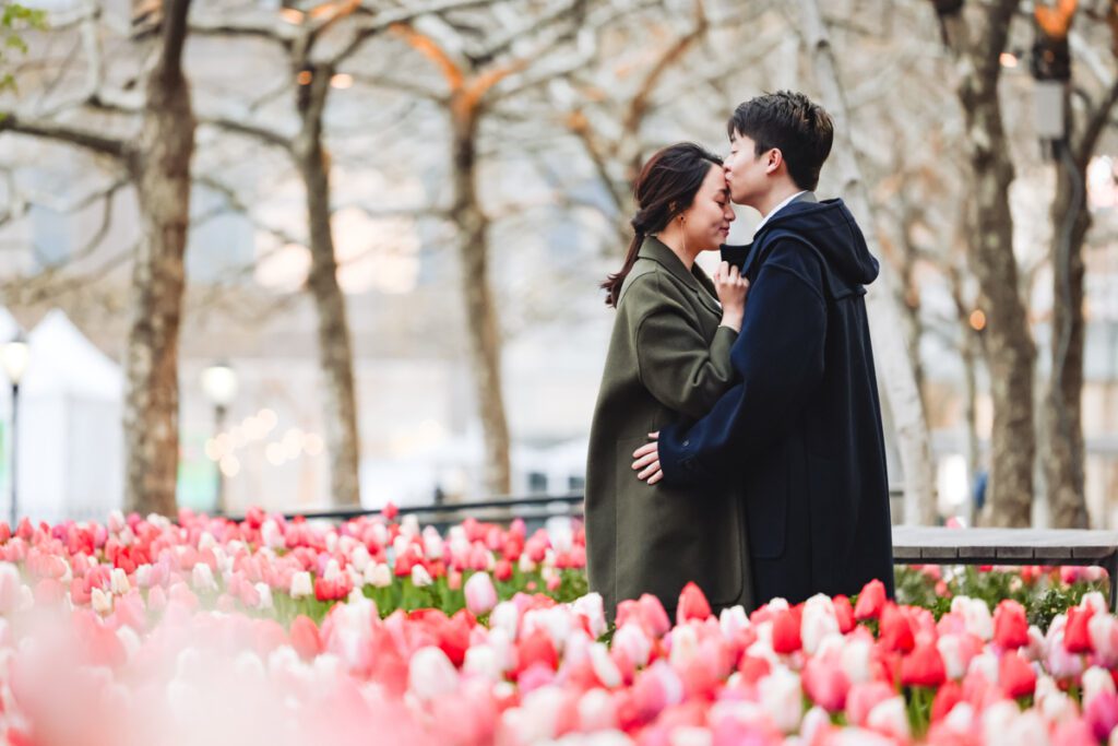 Engagement Picture at Battery Park Manhattan New York