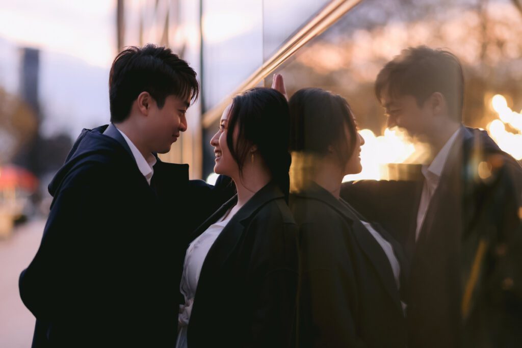 Engagement Picture at Battery Park Manhattan New York