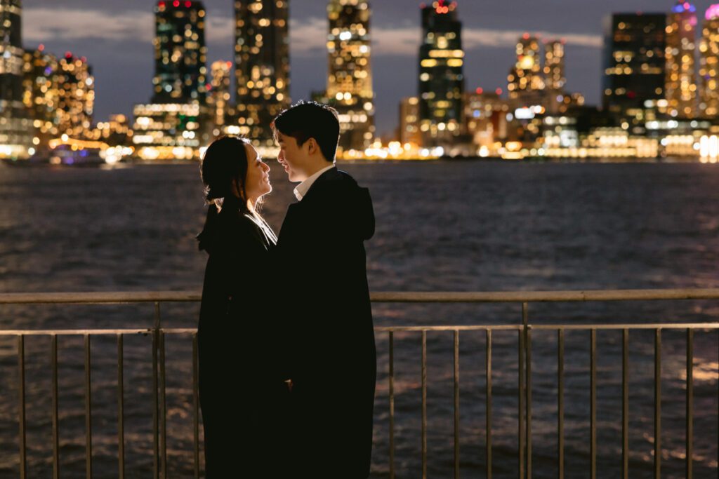 Engagement Picture at Battery Park Manhattan New York