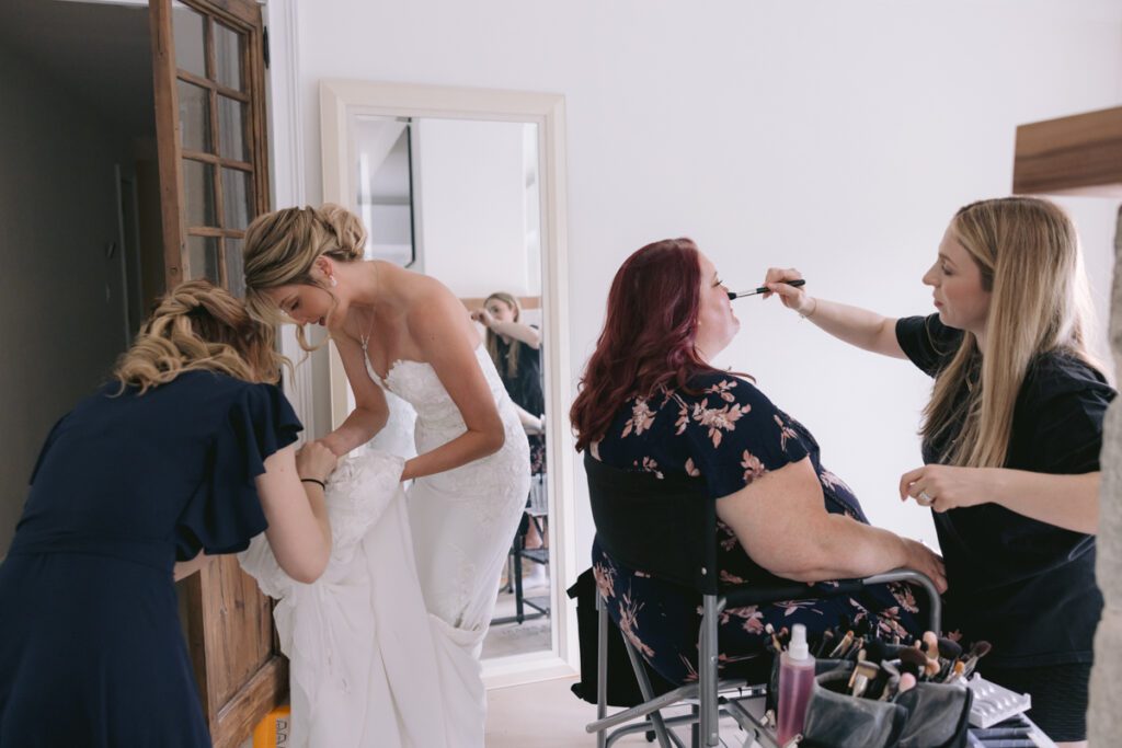 Bride Getting Ready - Long Island Wedding Photography - Yun Li Photography
