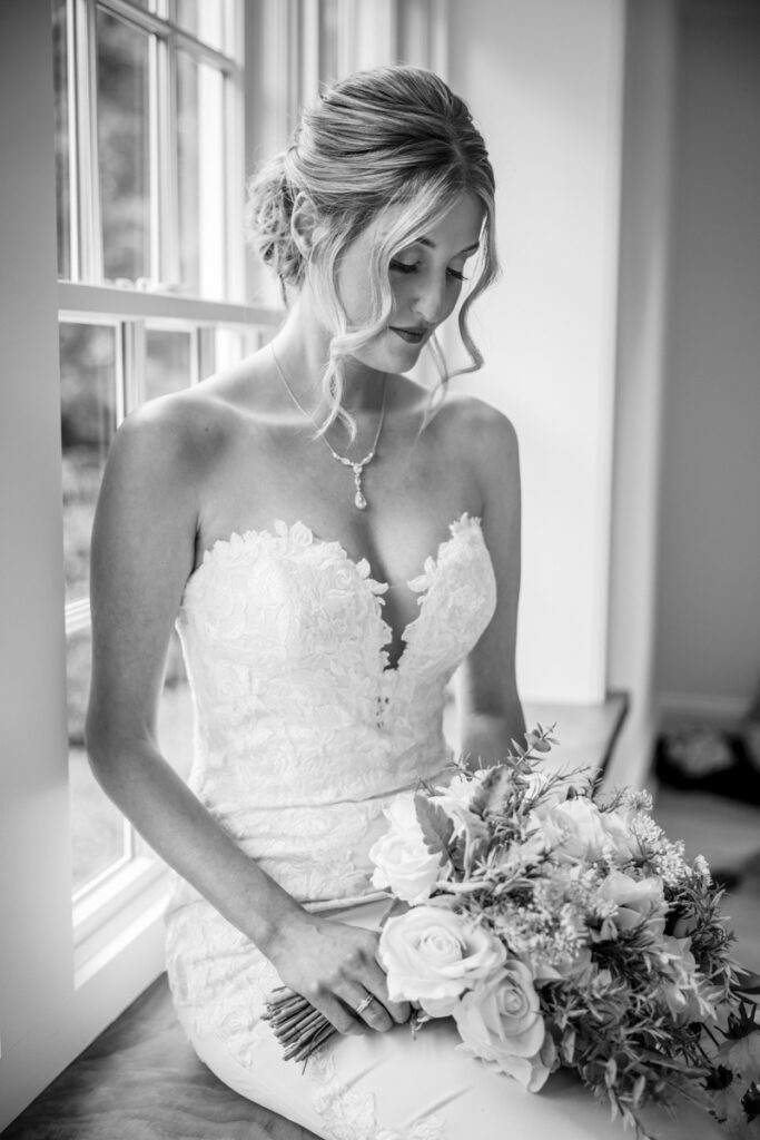 Bride Getting Ready - Long Island Wedding Photography - Yun Li Photography