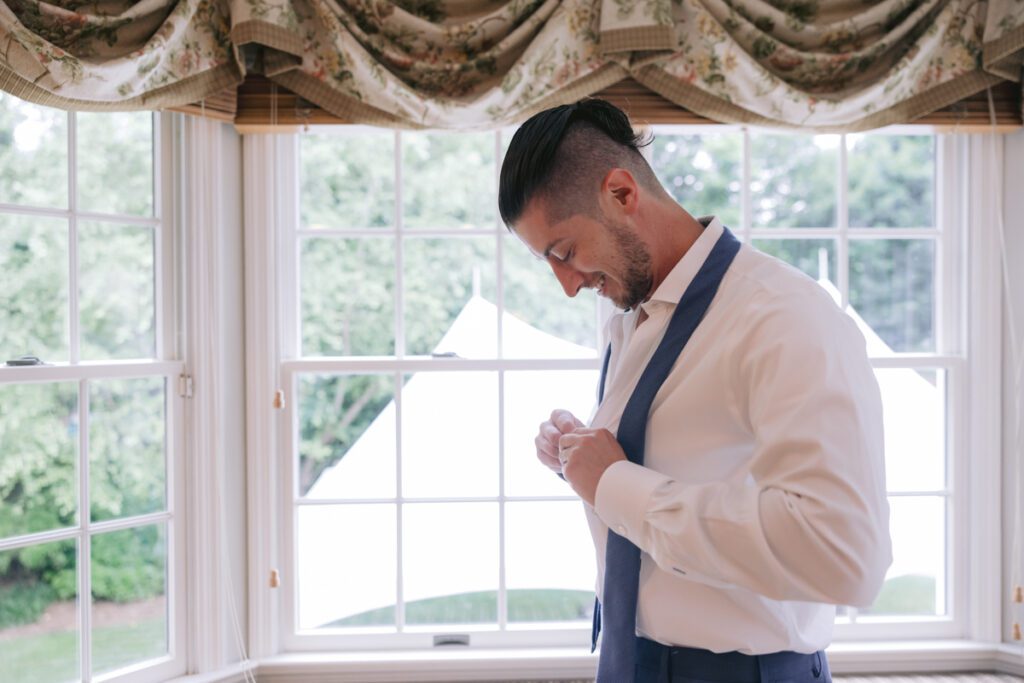 Groom's prep - Long Island Wedding Photography - Yun Li Photography