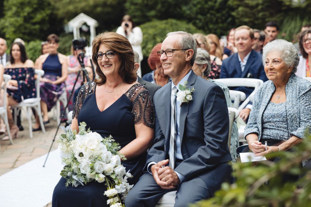 Backyard Wedding Ceremony - Long Island Wedding Photography - Yun Li Photography