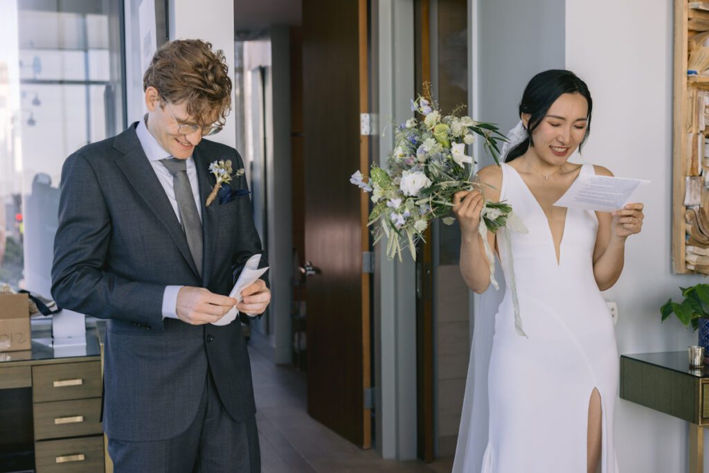 Wedding at Ink 48 in New York - New York Wedding Photographer - Yun Li Photography