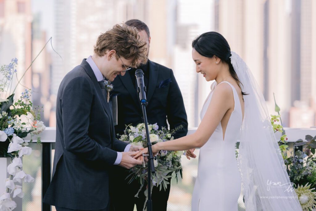 Wedding at Ink 48 in New York - New York Wedding Photographer - Yun Li Photography