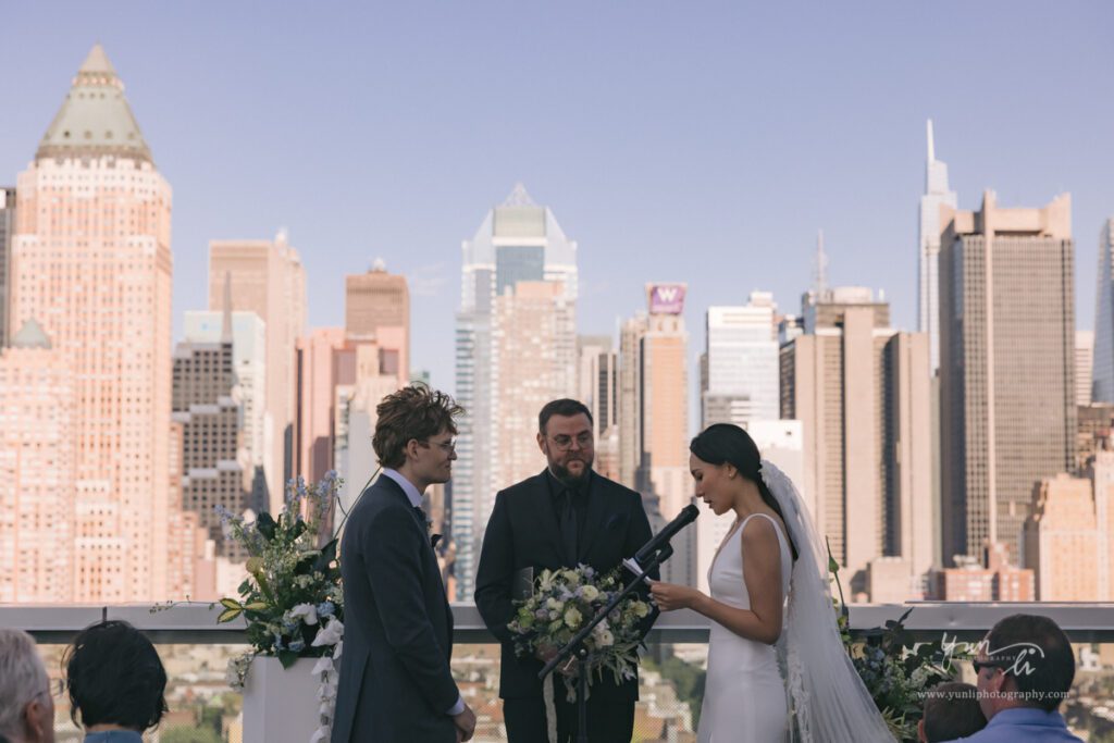 Wedding at Ink 48 in New York - New York Wedding Photographer - Yun Li Photography