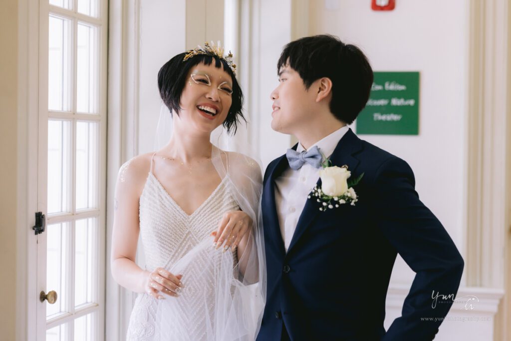 Wedding at Boathouse + Audubon Center in Brooklyn - New York Wedding Photographer - Yun Li Photography