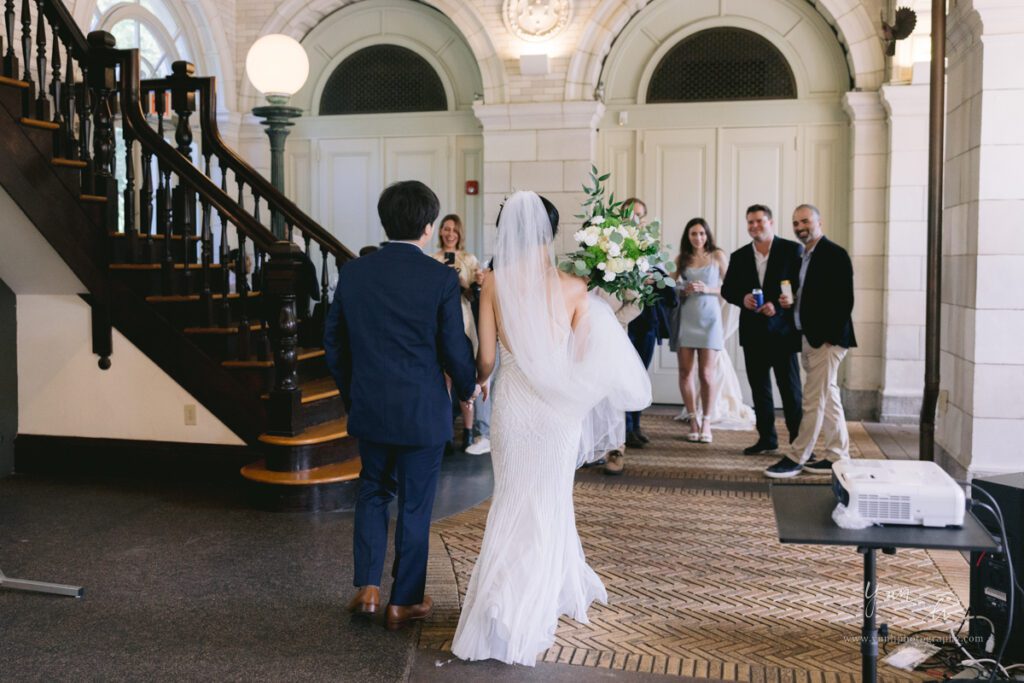 Wedding at Boathouse + Audubon Center in Brooklyn - New York Wedding Photographer - Yun Li Photography