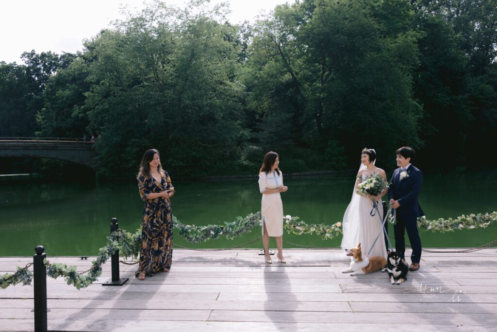 Wedding at Boathouse + Audubon Center in Brooklyn - New York Wedding Photographer - Yun Li Photography