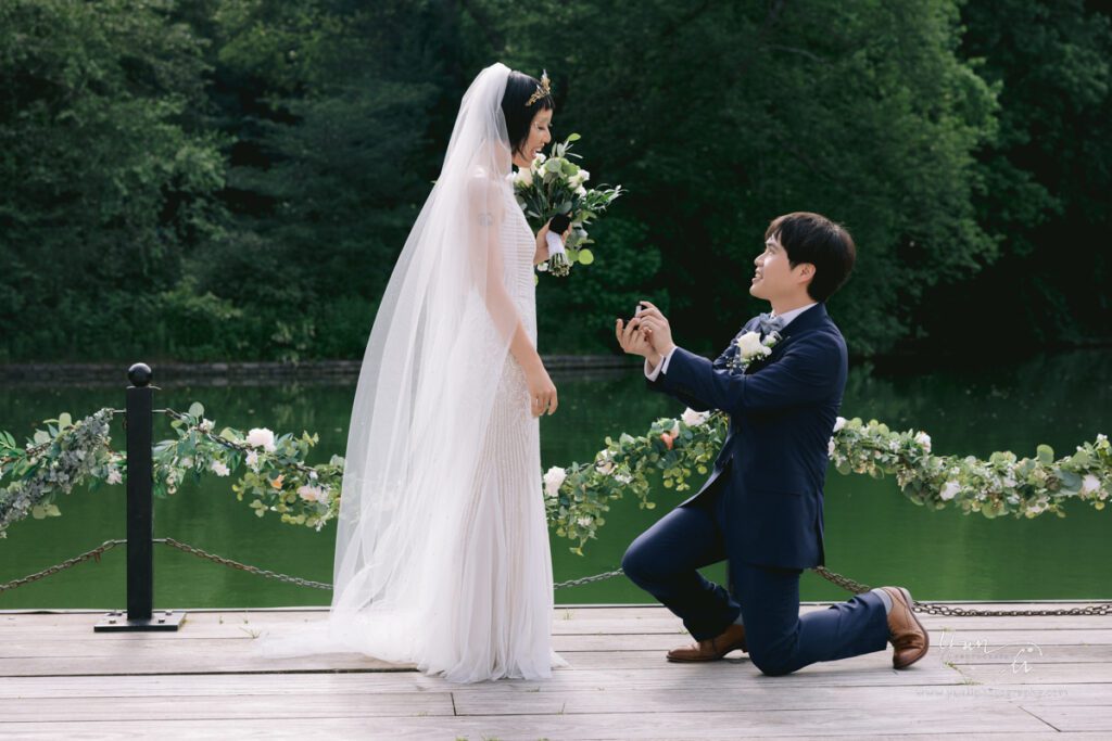 Wedding at Boathouse + Audubon Center in Brooklyn - New York Wedding Photographer - Yun Li Photography