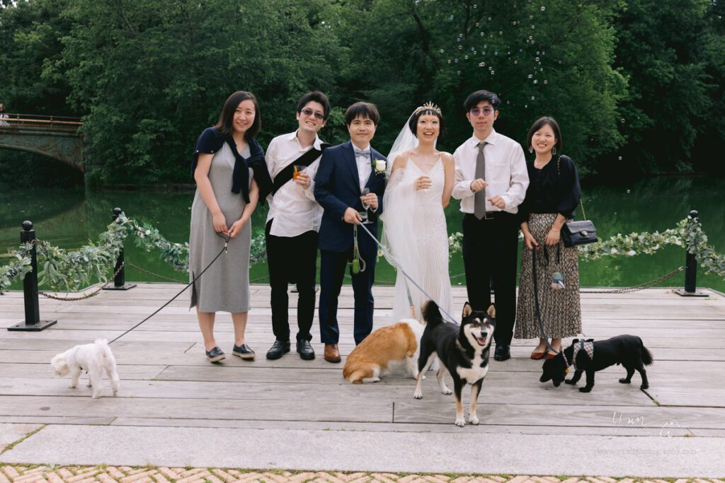 Wedding at Boathouse + Audubon Center in Brooklyn - New York Wedding Photographer - Yun Li Photography